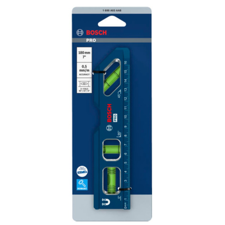 Vodováha magnetická Torpedo Bosch PRO 180 cm 1600A03AA8 - 7