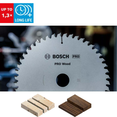 Pilový kotouč Bosch Optiline Wood 216x30x2,8 60Z 2608640642 - 3