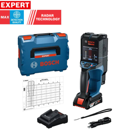 Univerzální detektor Bosch EXPERT D-tect18V-200-17C 0601081605 - 2