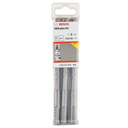 Vrták do kladiv Bosch SDS-Plus-5X - 8 x 100 x 160 mm 2608833899