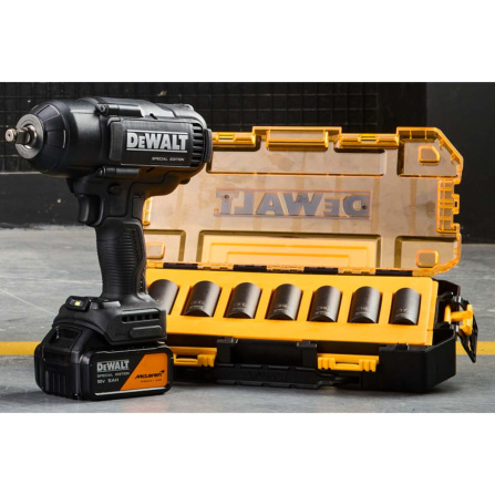 Sada rázových hlavic DeWALT McLaren 7 dílů DT70905 - 2 Sada rázových hlavic DeWALT McLaren 7 dílů DT70905 - 2