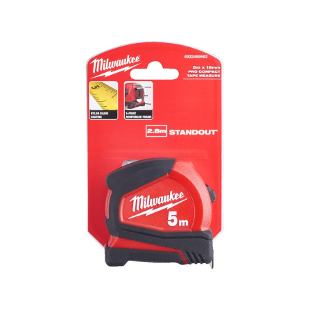 Metr svinovací Milwaukee 5m / 19mm Pro compact 4932459592 - 3