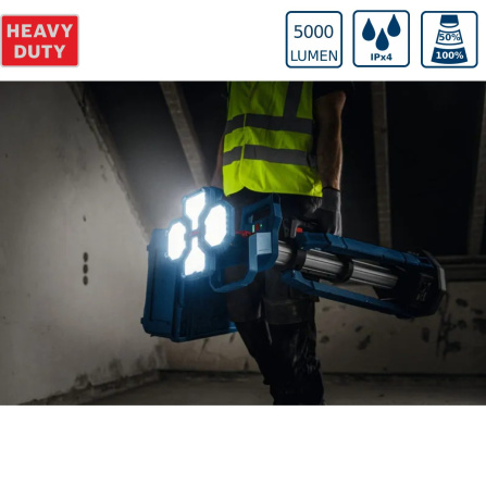 Aku svítilna Bosch PRO GLT 18V-5000 06019P5000 - 2 Aku svítilna Bosch PRO GLT 18V-5000 06019P5000 - 2