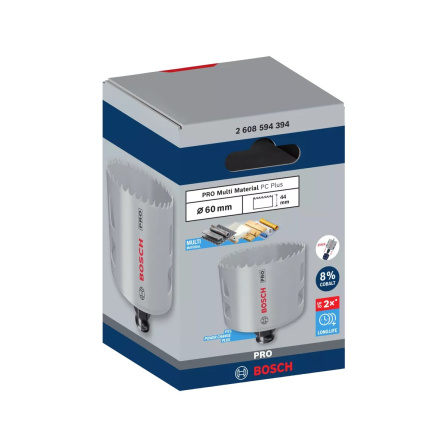 Pila vykružovací/děrovka Bosch PRO Multi Material PC Plus 60 mm 2608594394 - 3