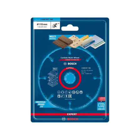 Víceúčelový řezný kotouč Bosch Expert Carbide Multi Wheel 125 mm 2608901189 - 8 Víceúčelový řezný kotouč Bosch Expert Carbide Multi Wheel 125 mm 2608901189 - 8