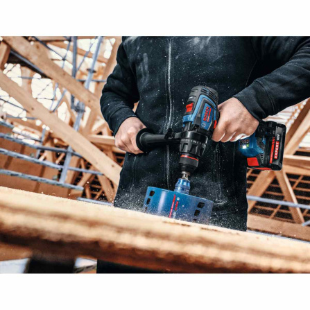 Aku vrtací šroubovák s příklepem Bosch EXPERT EXSB18V-150 bez aku 06019R3200 - 5