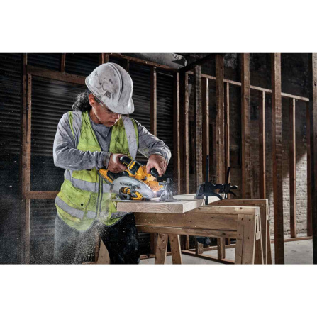 Aku pila okružní DeWALT XR, 2x5,0 Ah PowerStack DCS573H2T - 3