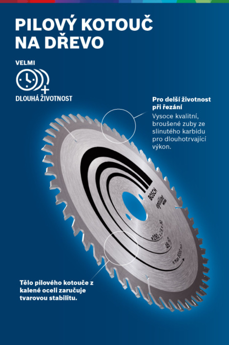 Kotouč pilový Bosch ST WO H 85x15 20z