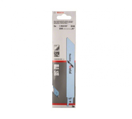 Pilový plátek do pily ocasky Bosch S 922 EF - Flexible for Metal