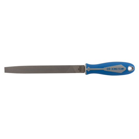 Dílenský plochý pilník s rukojetí  L 200 mm King Tony 75102-08G