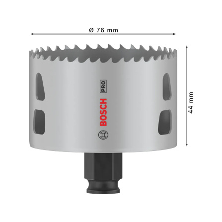 Pila vykružovací/děrovka Bosch PRO Multi Material PC Plus 76 mm 2608594402 - 6 Pila vykružovací/děrovka Bosch PRO Multi Material PC Plus 76 mm 2608594402 - 6