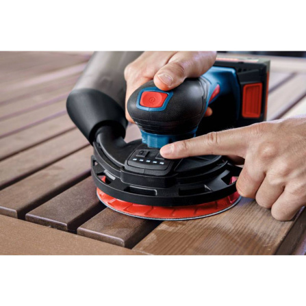 Aku excentrická bruska Bosch Expert EXEX18V-150-5 bez baterií Professional 0601372900 - 11