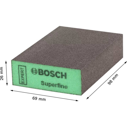 Brusná houba Bosch Expert velmi jemný S471 Standard 2608901180 - 4