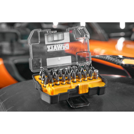 Sada rázových bitů DeWalt McLarren FLEXTORQ 32 dílů DT70901T-QZ - 5