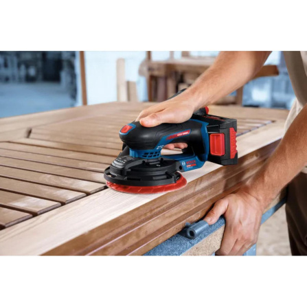 Aku excentrická bruska Bosch Expert EXEX18V-150-5 bez baterií Professional 0601372900 - 12