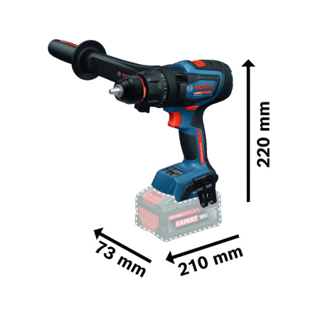 Aku vrtací šroubovák s příklepem Bosch EXPERT EXSB18V-150 bez aku 06019R3200 - 7