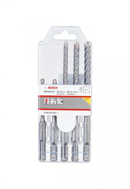Sada vrtáků Bosch SDS plus-5X 5 ks 2608833910