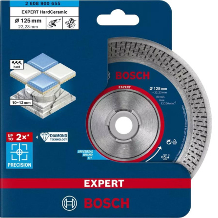 Diamantový dělící kotouč Bosch Expert HardCeramic 125 mm 2608900655 - 2