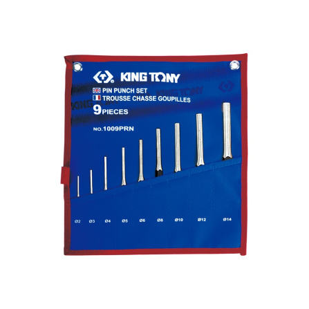 Sada jehlových vyrážečů 9 ks King Tony 1009PRN