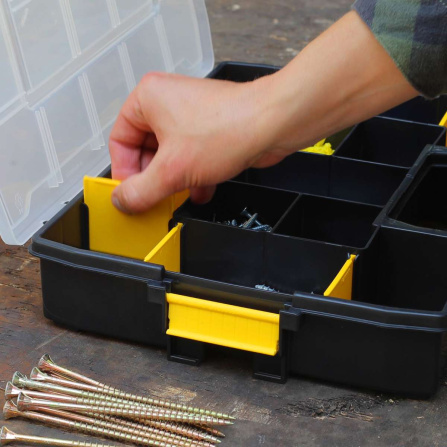 Organizér Stanley SortMaster Junior 3ks 1-97-487 - 6 Organizér Stanley SortMaster Junior 3ks 1-97-487 - 6