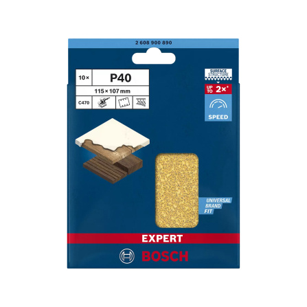 Papír brusný Bosch C470 Best for Wood and Paint 2608900890 - 2