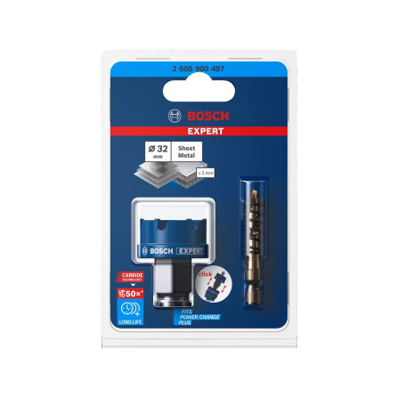 Pila vykružovací/děrovka Bosch Expert 27 mm Sheet Metal PC Plus 2608900497 - 3