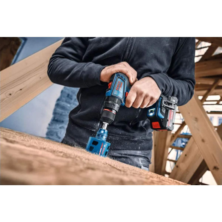 Aku vrtací šroubovák s příklepem Bosch EXPERT EXSB18V-90 bez aku 06019R3100 - 3