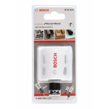 Pila vykružovací/děrovka Bosch 41 mm Progressor for Wood and Metal 2608594213 - 2