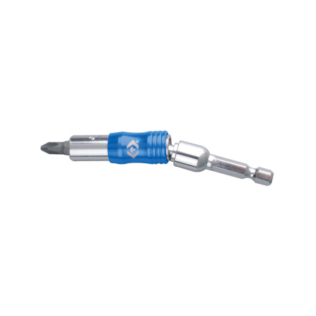 Držák bitů magnetický rychloupínací s kloubem 1/4, L 90 mm King Tony 754-90 - 2