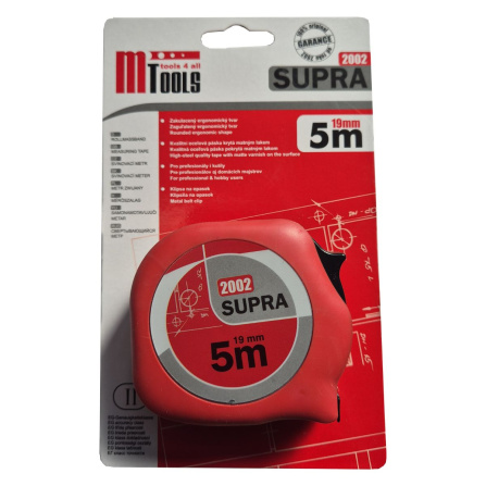 Metr svinovací 5m/19mm SUPRA PROFI 020191 - 2