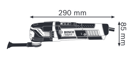 Bruska multifunkční Bosch GOP 55-36 Professional