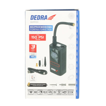 DEPP011 Aku hustilka Dedra DEP011 150PSI-6 DEPP011 Aku hustilka Dedra DEP011 150PSI-6