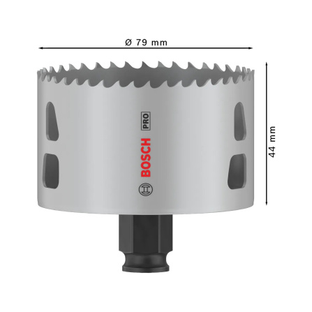 Pila vykružovací/děrovka Bosch PRO Multi Material PC Plus 79 mm 2608594403 - 5