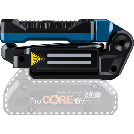 Aku svítilna Bosch GLI 18V-800 bez aku Professional 0601443600 - 3