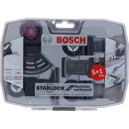Sada Starlock pro elektrikáře Bosch 6 ks 2608664622 - 2
