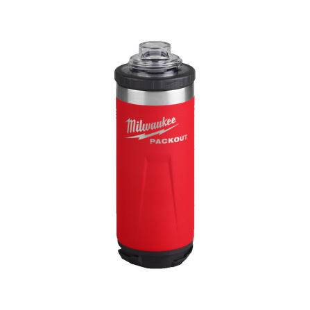 Láhev na pití Milwaukee Packout Bottle 710 ml Chug Lid Red 4932493465 - 2