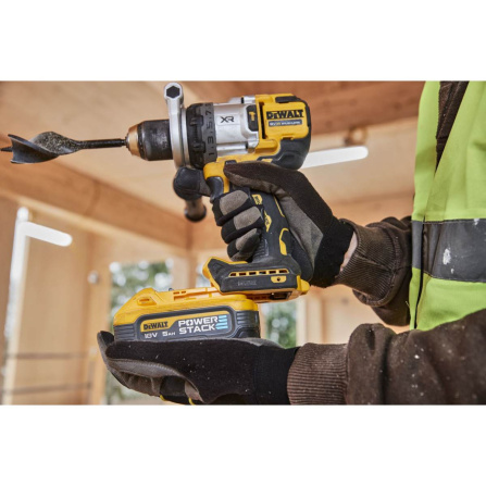 Aku vrtačka s příklepem DeWalt DCD1007NT-XJ bez aku - 5