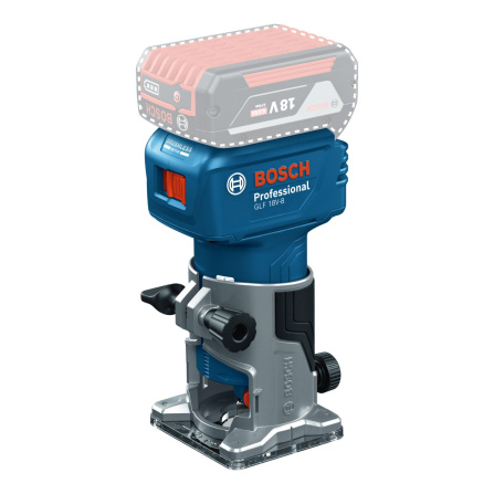 Aku ohraňovací frézka Bosch GLF 18V-8 solo bez aku Professional 06016C6020