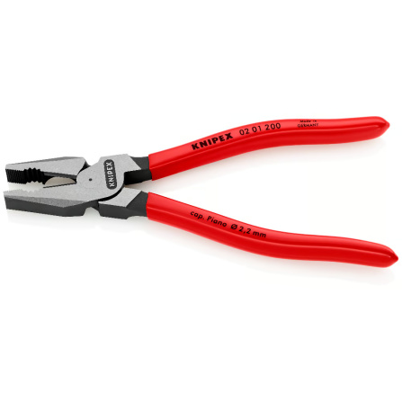 Kleště kombinované Knipex L 200 mm 0201200 - 2