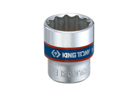 Hlavice nástrčná King Tony 3/8 CrV 12 hran, 16mm 333016M
