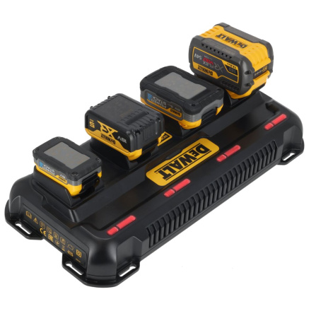 Aku multi nabíječka DeWALT 18V XR DCB1404-QW - 3 Aku multi nabíječka DeWALT 18V XR DCB1404-QW - 3