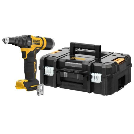 DCF403NT-XJ Aku nýtovačka 18V DeWALT, bez aku a nabíječky, kufr Tstak-6
