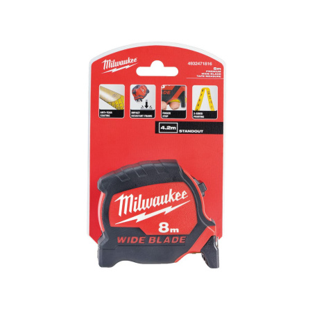 Metr svinovací široký Premium Milwaukee  8 m 4932464600 - 4