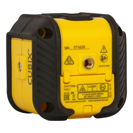 Laser křížový samonivelační Stanley Cubix STHT77498-1 - 4 Laser křížový samonivelační Stanley Cubix STHT77498-1 - 4
