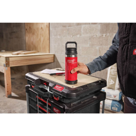 Láhev na pití Milwaukee Packout Bottle 710 ml Chug Lid Red 4932493465 - 5