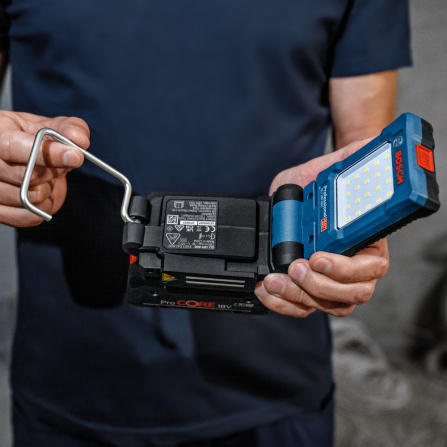 Aku svítilna Bosch GLI 18V-800 bez aku Professional 0601443600 - 4