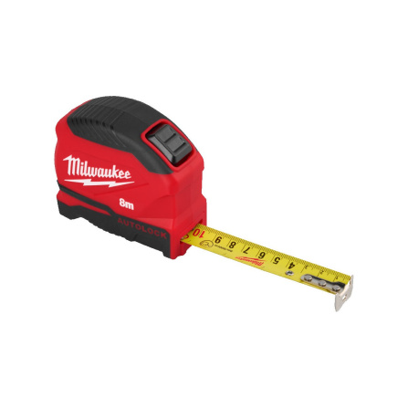 Metr svinovací Milwaukee 8m/25mm Autolock 4932498774 - 2