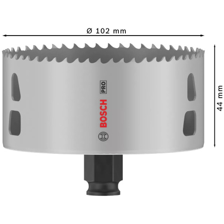 Pila vykružovací/děrovka Bosch PRO Multi Material PC Plus  - 5