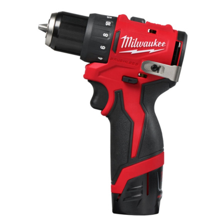 Aku vrtací šroubovák Milwaukee M12 BLDDRC-201BRF 4933500773