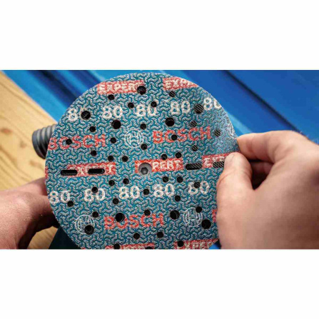 Brusný kotouč Bosch Expert O780 s fólií  6 ks 150 mm P60 2608902430 - 5